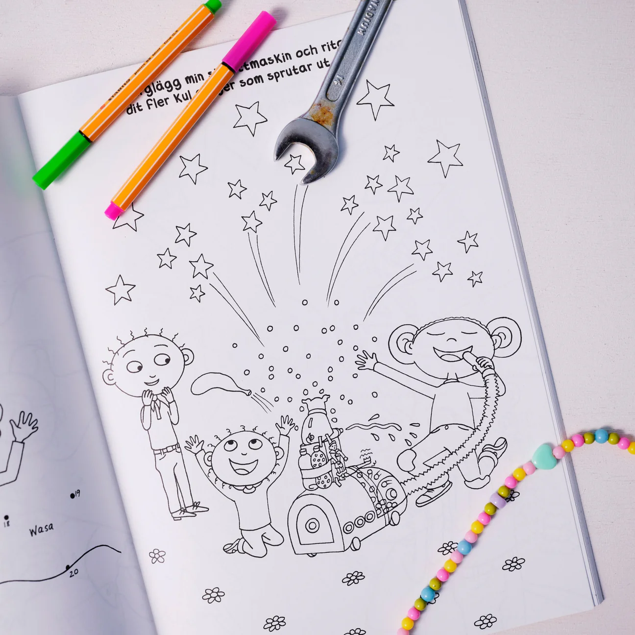 Pysselboken Greja och rita med UppfinnarJohanna